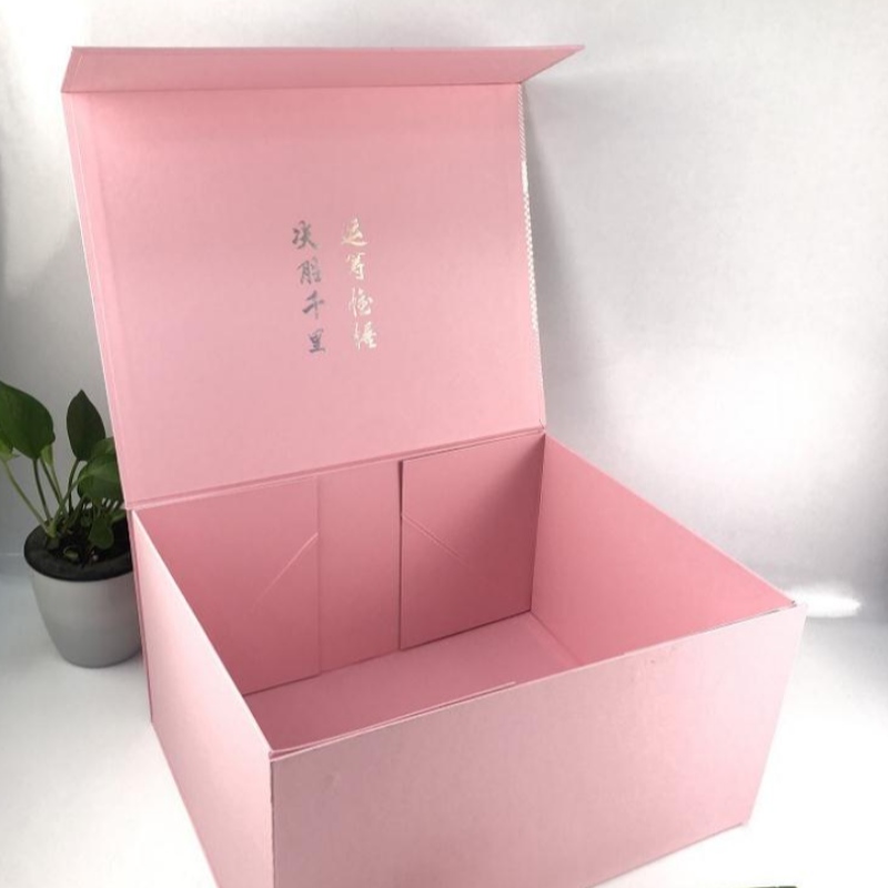 Κουτί συσκευασίας προσαρμοσμένο, ροζ σφράγιση, χρυσή πένα, μελάνι, χαρτί, μελάνη, πολιτιστικά κειμήλια, χάρτινο κουτί, χαρτοκιβώτ...