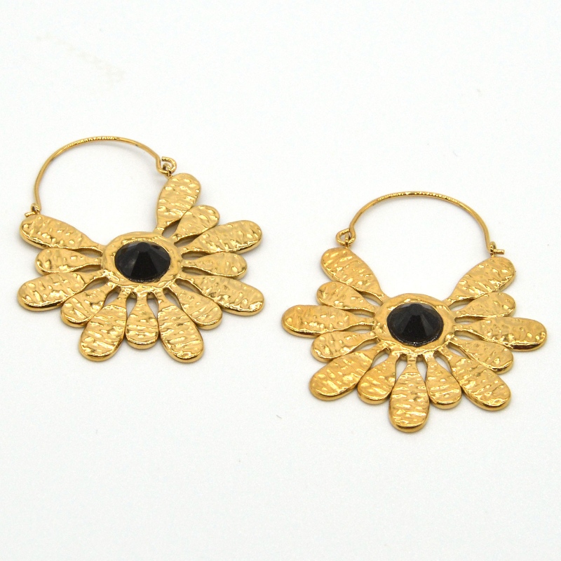 Ανοξείδωτο ατσάλι κοσμήματα μποέμικο στυλ ρετρό νιφάδα χιονιού σκουλαρίκια γυναικεία Κίνα Ruifanbao κοσμήματα επεξεργασίας εργοστά...