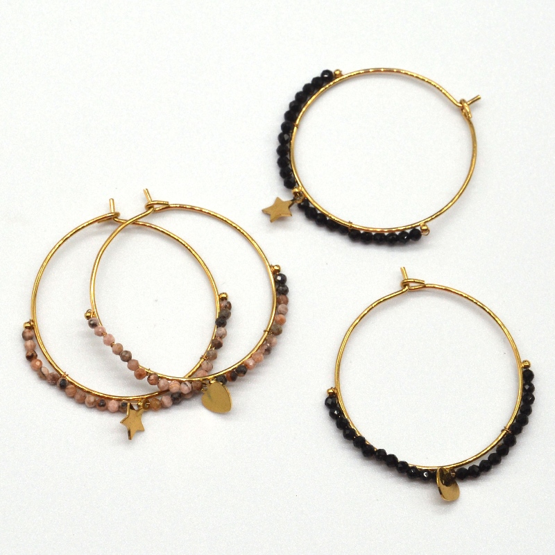 Στρογγυλά σκουλαρίκια, χάντρες φθοράς, έθνικ στιλ, ρετρό, μποέμ στιλ, σκουλαρίκια κύκλου, γυναικείο στιλ, αστέρι μποέμικο στιλ, με...