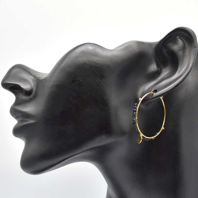 Στρογγυλά σκουλαρίκια, χάντρες φθοράς, έθνικ στιλ, ρετρό, μποέμ στιλ, σκουλαρίκια κύκλου, γυναικείο στιλ, αστέρι μποέμικο στιλ, με...