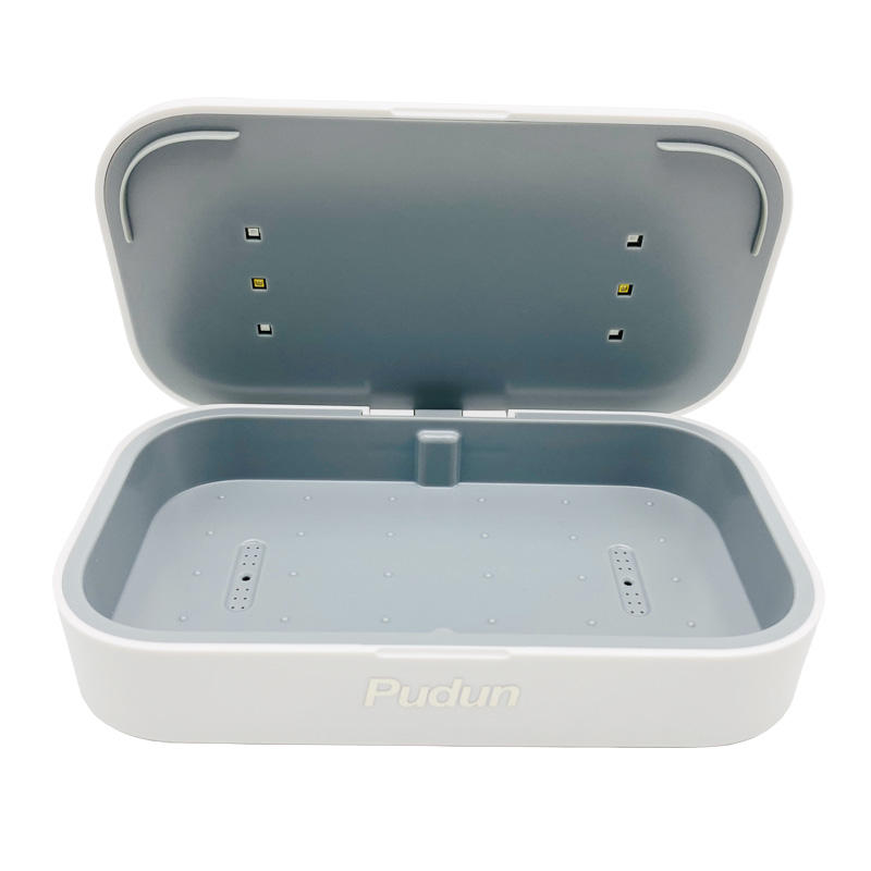 SW1 Πολυλειτουργική μάσκα αποστειρωτή κινητού τηλεφώνου διπλή υπεριώδης UV αποστείρωση κουτί ασύρματη γρήγορη φόρτιση