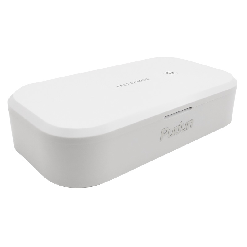 SW1 Πολυλειτουργική μάσκα αποστειρωτή κινητού τηλεφώνου διπλή υπεριώδης UV αποστείρωση κουτί ασύρματη γρήγορη φόρτιση