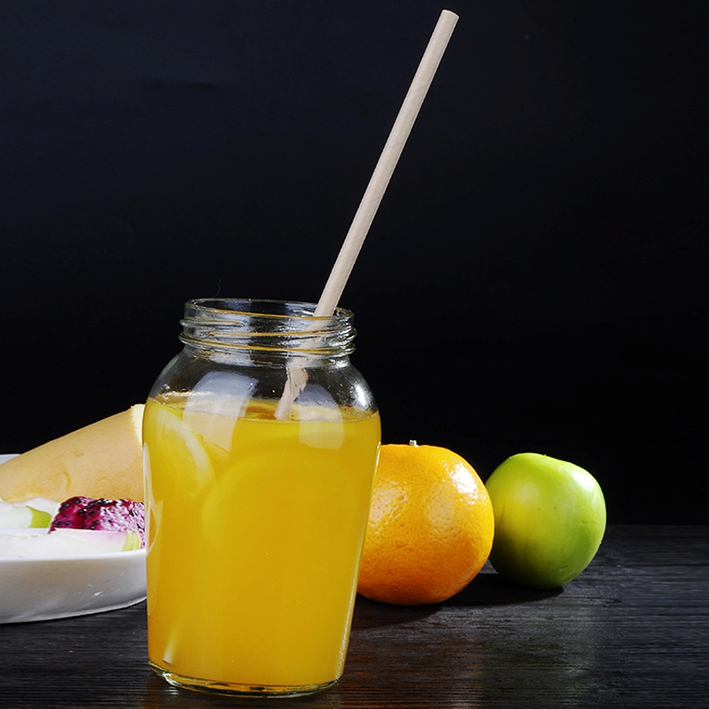 Καλαμάκι απλού καφέ χαρτιού