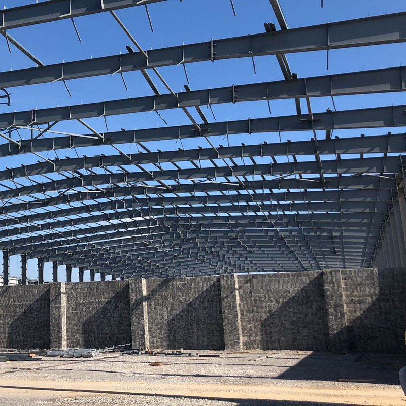 Χονδρική προσαρμοσμένη βιομηχανική χάλυβα δομή σειράς κτίριο εργαστήριο αποθήκη