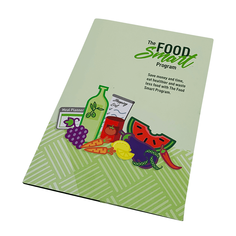 A4 χαρτοφυλάκια χαρτιού προσαρμοσμένα τυπωμένα