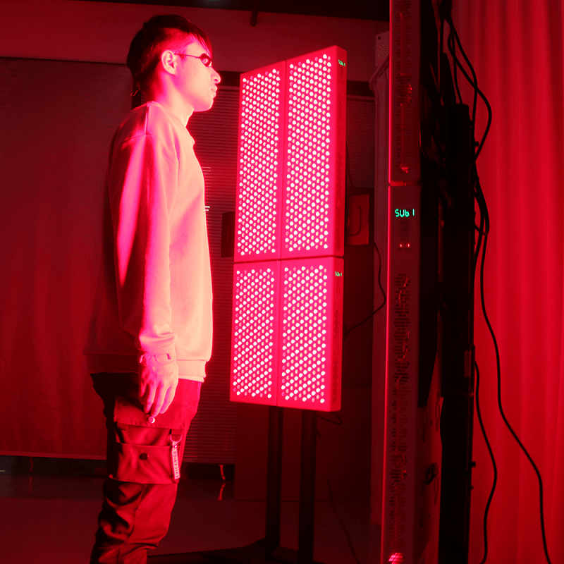 Στο σπίτι Δύο άτομα Θεραπεία Ερυθρού Φωτός 660nm 850nm - Φως Θεραπείας εγγύς υπερύθρων PDA Red Therapy Light Κατασκευαστής