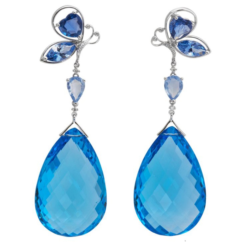 925 στερλίνα ασημένια σκουλαρίκια κρεμαστά σκουλαρίκια νύχι χειροτεχνία Κίνα Ruifanbao εργοστάσιο επεξεργασίας κοσμημάτων