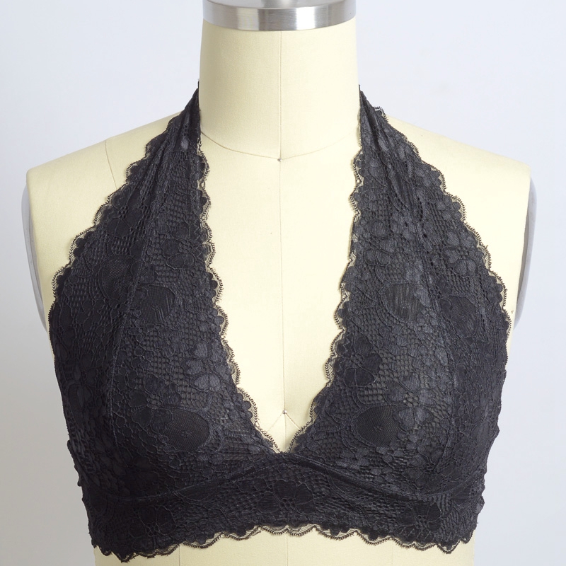 GA-5234PLUS Grace Lace Lace Halter Top Bralette
