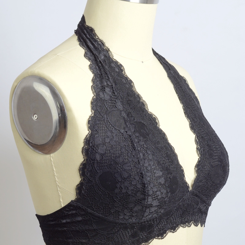 GA-5234PLUS Grace Lace Lace Halter Top Bralette