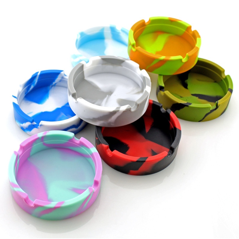 Στρογγυλό τασάκι καμουφλάζ