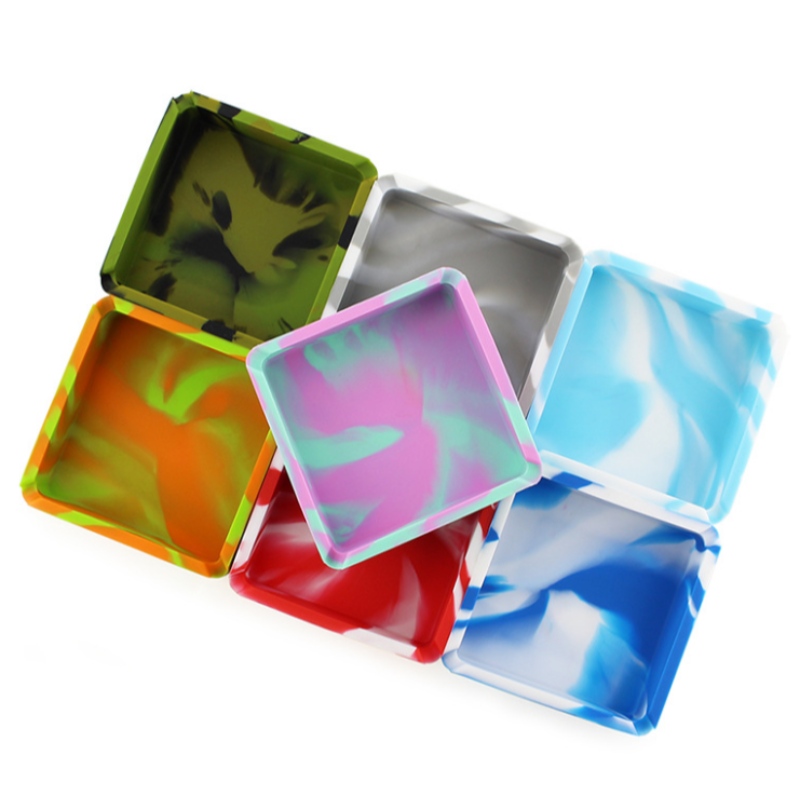 Μεγάλο τετράγωνο τασάκι καμουφλάζ