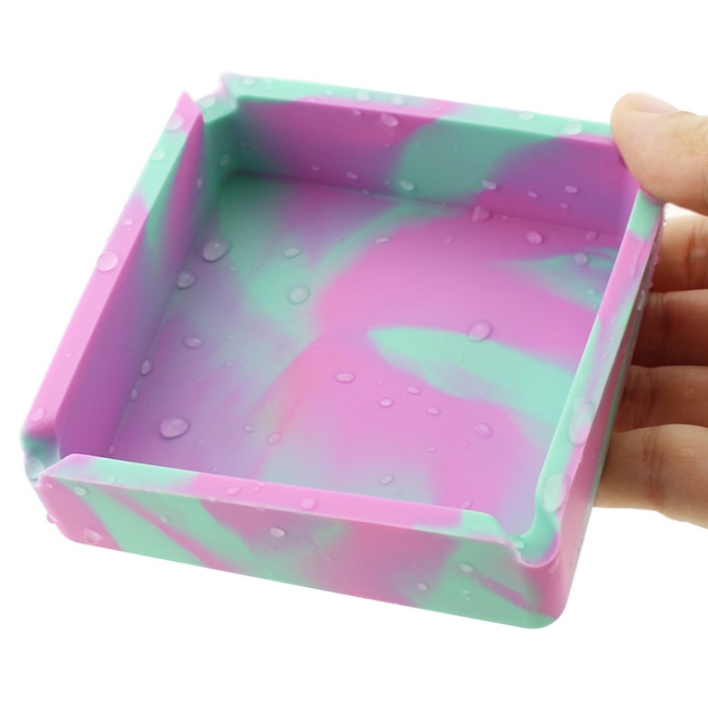 Μεγάλο τετράγωνο τασάκι καμουφλάζ