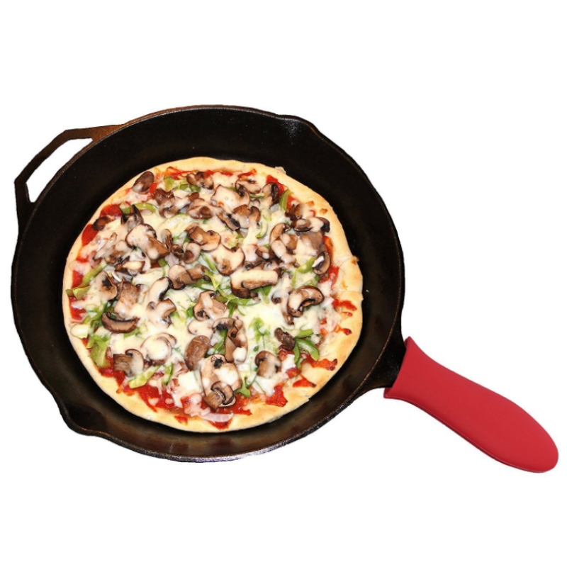 Πυκνωμένο κάλυμμα λαβής σιλικόνης λαβής κάλυμμα λαβής τηγάνι κάλυμμα λαδιού σιλικόνης λαβή θερμομόνωσης αντιολισθητικό κάλυμμ...