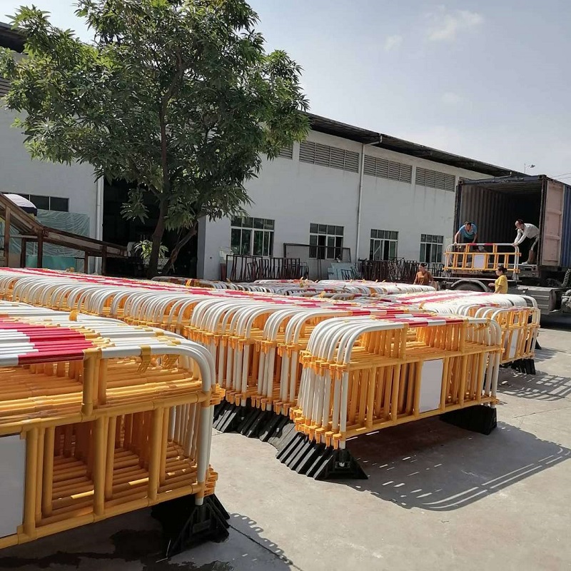 2 Meter Plastic Fence pvc safety safety Barrier για πεζούς πλήθος εμπόδια κοστίζει προστατευτικό φράγμα για την ασφάλεια των ανθρώπων