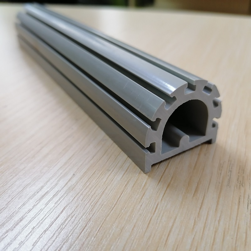 Μη τυποποιημένο προσαρμοσμένο προφίλ pvc προφίλ εργοστασίου pvc βιομηχανικό προφίλ pvc D σχήμα προφίλ