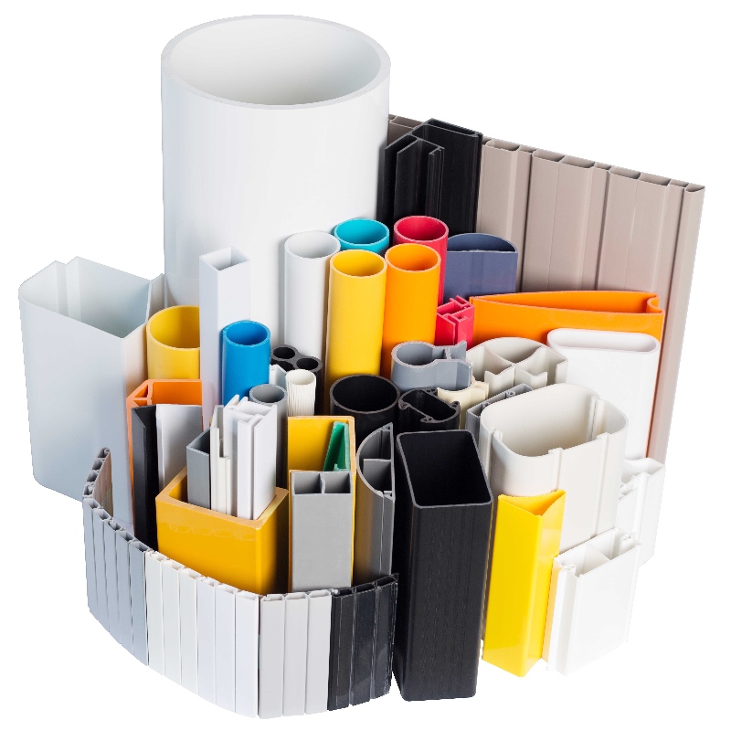 Προσαρμοσμένα πλαστικά προφίλ εξώθησης για βιομηχανίες ποικιλίας