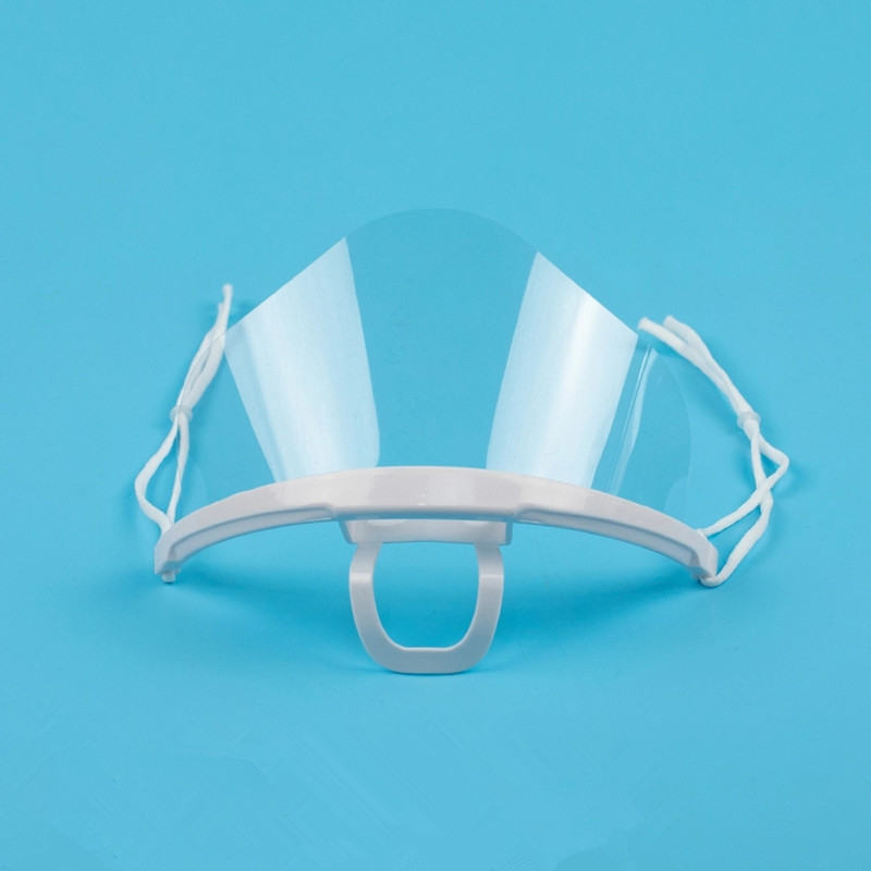 Anti Spatter Clear Smile Open Mouth Plastic Shield μύτη και στόμα για ομορφιά