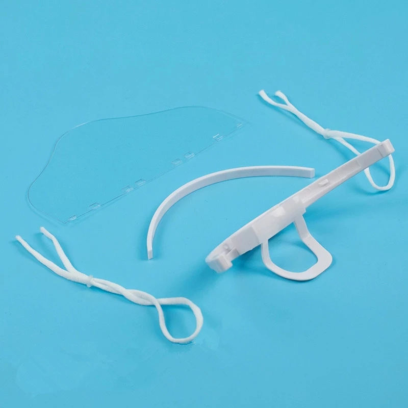 Προστατευτικό κάλυμμα στο στόμα Κουζίνα Anti Fog Nose Mouth Shield Διαφανές πλαστικό