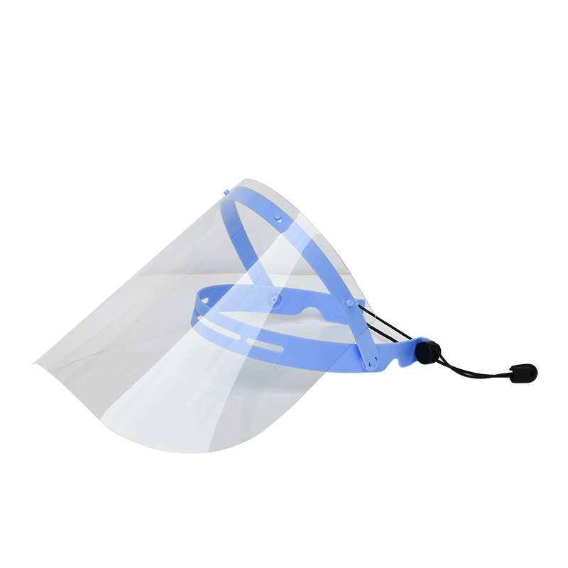 Προσαρμόσιμα διαφανή προστατευτικά προσώπου 0,25 mm με προστατευτικά προστατευτικά προσώπου με 10 φακούς