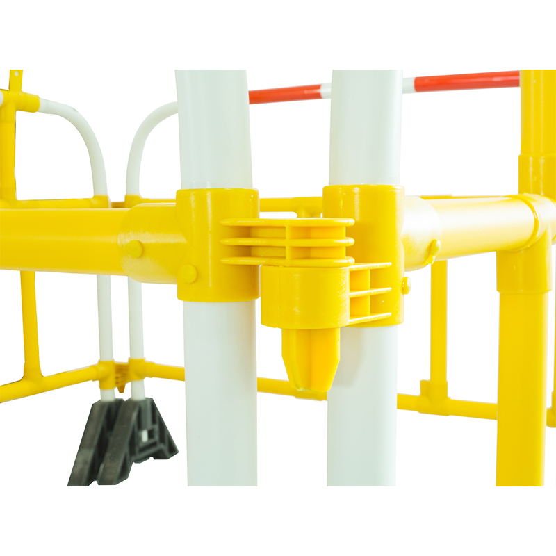 Αυτοκινητόδρομοι τροχοφόροι φραγμοί ελαφρού βάρους Blocker του πλήθους φορητοί φραγμοί για τον έλεγχο της ασφάλειας των οχημάτων