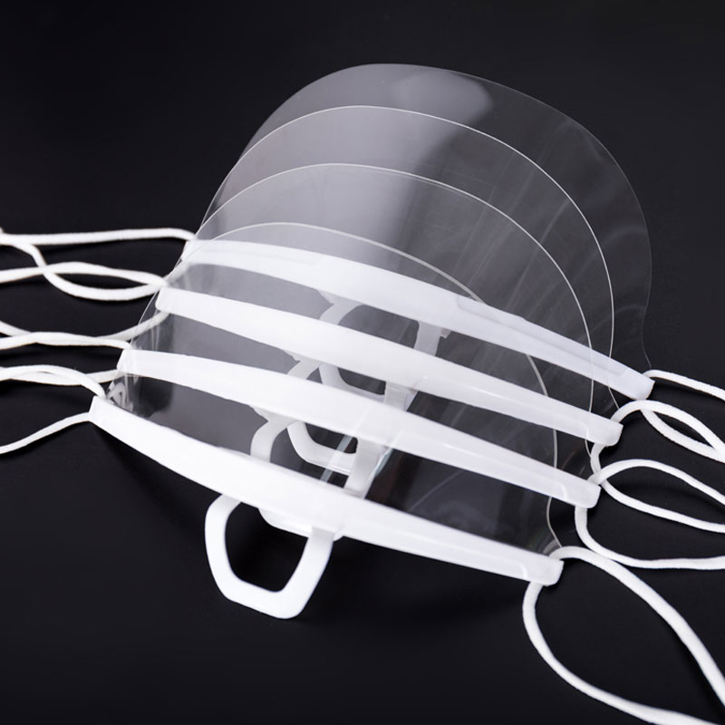 Κατασκευαστής ζεστής πώλησης Κουζίνα Anti Fogging Διαφανές κάλυμμα στοματικής ασπίδας