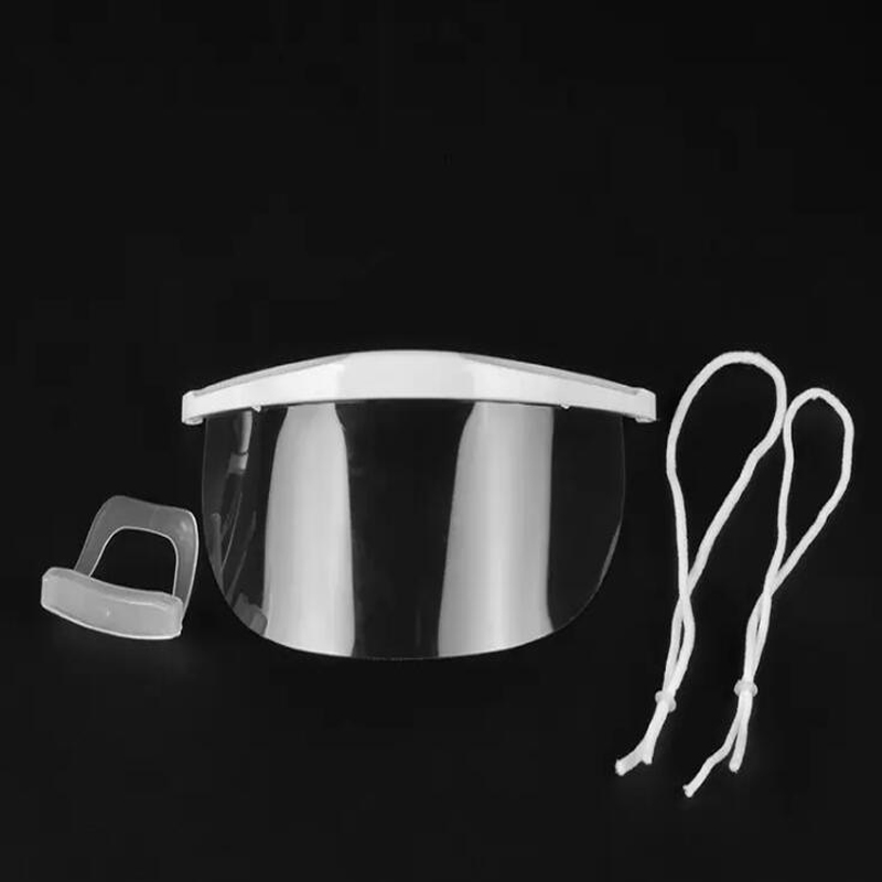 Πλαστικό κάλυμμα στοματικής μάσκας μίας χρήσης Διαφανές κάλυμμα στόματος υγιεινής