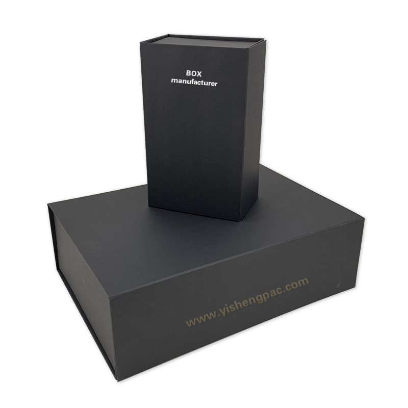 Κορυφαία ποιότητα Γκρι πτυσσόμενο κουτί δώρου για φόρεμα και άλλα ρούχα