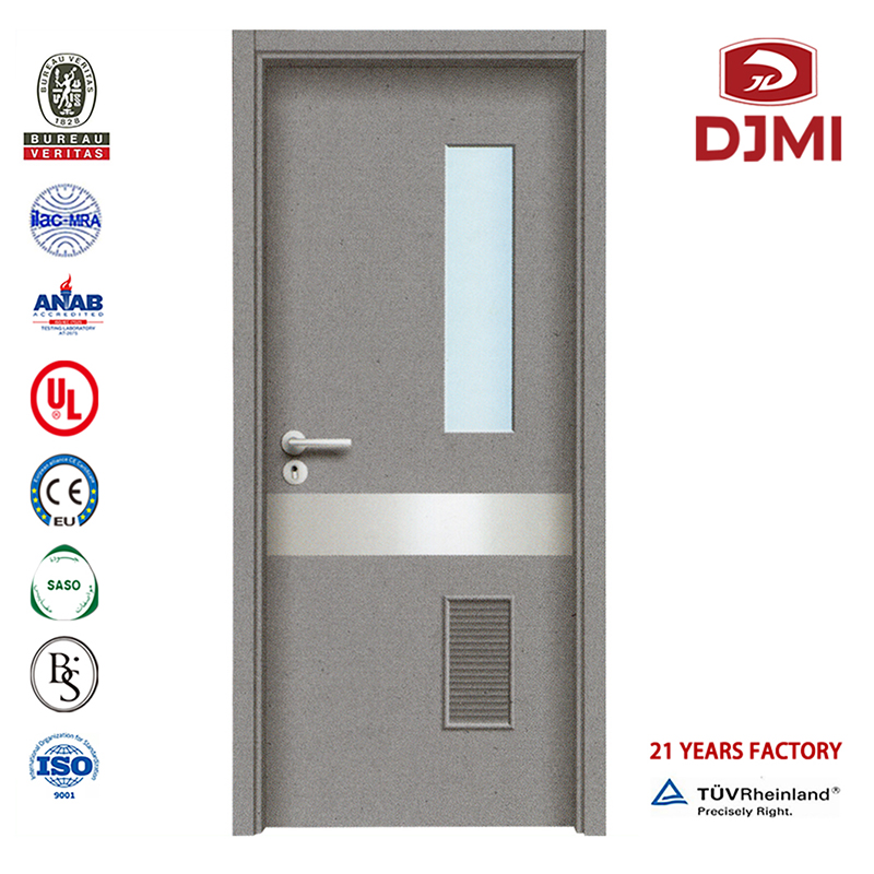 Προσαρμοσμένα μονό ξύλινα σχέδια 2018 Foshan Hospital Bs En Engineered Door For Office Νέες ρυθμίσεις Τελευταία σχέδια κύριων θυρών Προστασία ακτίνων X ...