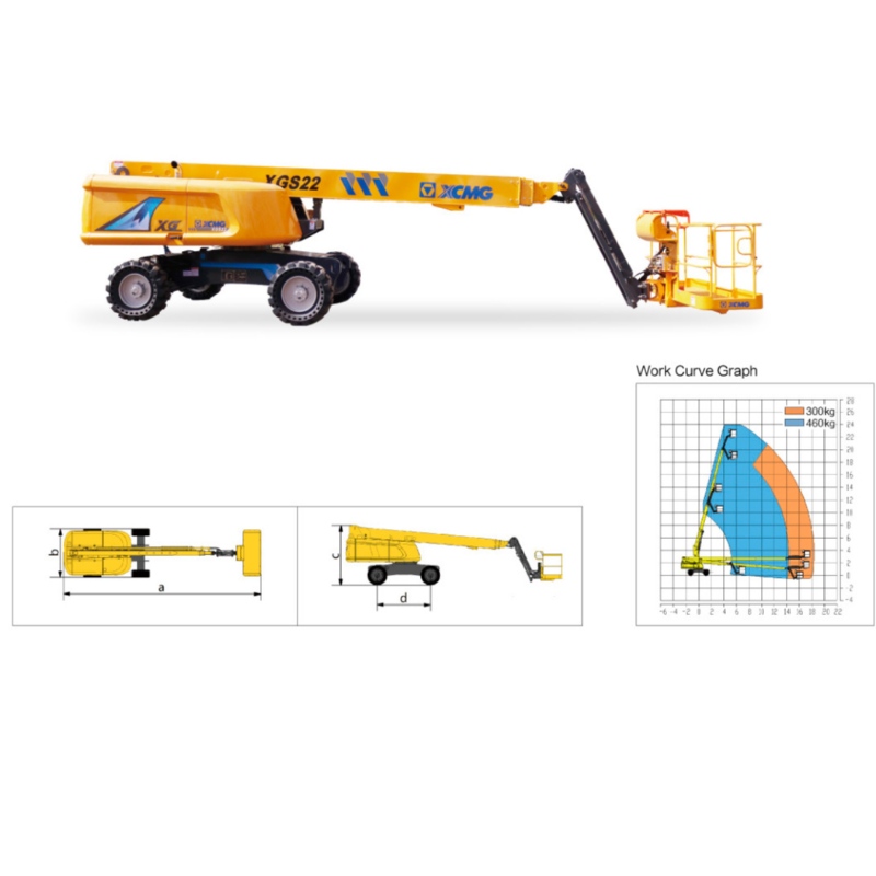 Telescopic Boom Lift XGS22