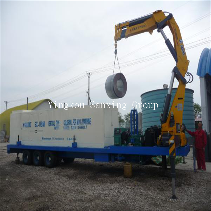 Μηχανή διαμόρφωσης κατακόρυφου ψυχρής κάμψης κυλίνδρου SX-UBM-914-610