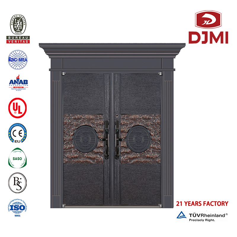 Προσαρμοσμένο ξύλο σε Guangdong New Steel Wood Security Door Super Armoured Doors New Senstions Fancy Description Description Mouled Veneer Port Materials Armed Steel Wood Door