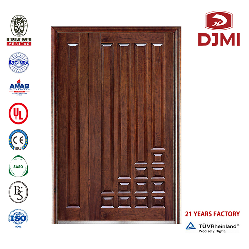 Φθηνές Moulding Raized Wood Machine 6 Doors 2 Panel Interal Door Προσαρμοσμένη ξύλινη πάνελ u Panel 3 Panel Solid Core Door New Word Panels Sale Glass Garage Door 6 Panel Interior Doors with Frame
