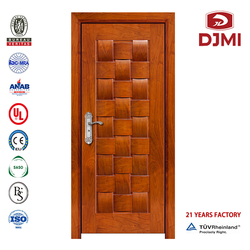 Προσαρμοσμένο Στυλ Entry Main Solid Wood Οπλισμένες Πόρτες Μοντέλα Νέες Ρυθμίσεις Οπλισμένες πόρτες Louver Main Solid Wood θωρακισμένες πόρτες Κιν...