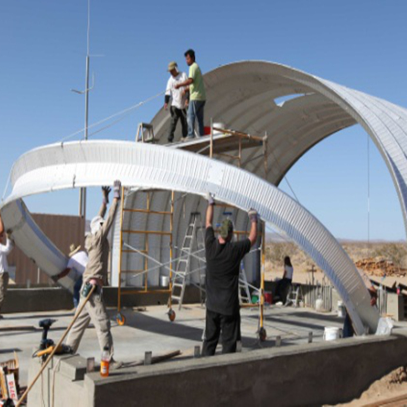 No-Girder Nut & Bolt Multiple Shape Building Line παραγωγής