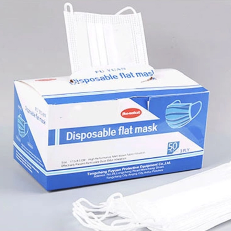 3 στρώματα μάσκα προσώπου, μη ιατρική μάσκα μιας χρήσης,HD-011white