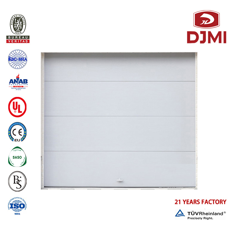 Θερμική πώληση Aluminum Roller Sectional Single Overhead Garage Door Προσαρμογή του Aluminum Ud Road Up Garage Doors for Sale Roller Doors Business Mugional White Color Roller Aluminum Prices Two Garage Door