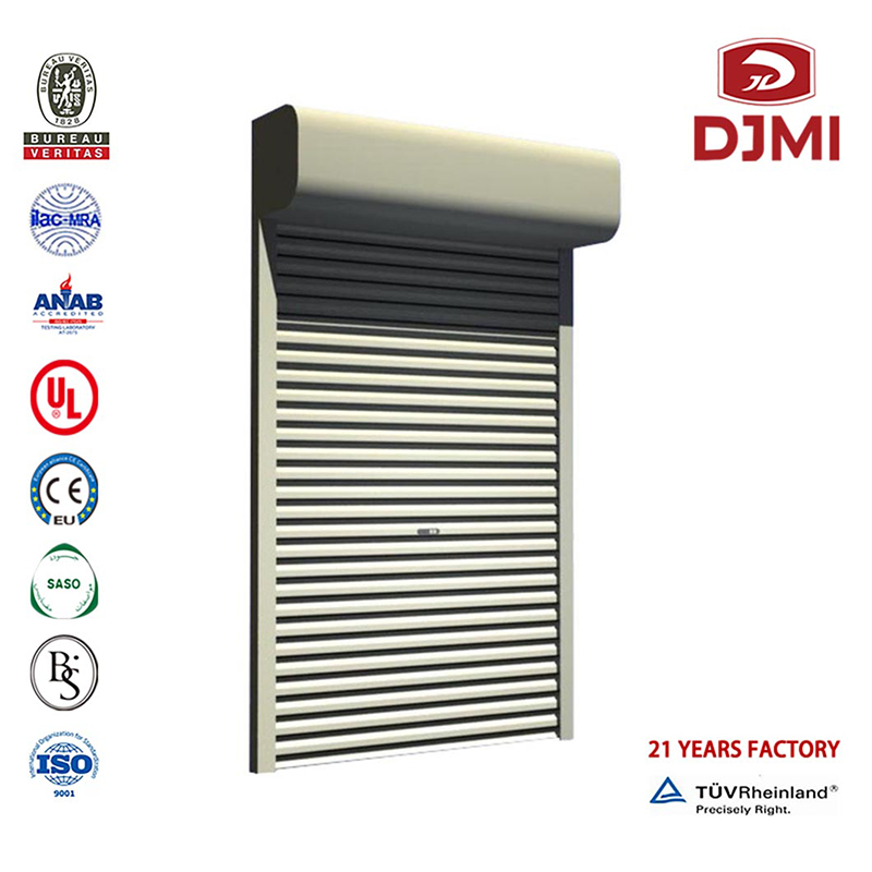 Professional Factory Price Roller Door Draging Aluminum Car Garage Electric Roller New Design Thermal Insulation Garage Door