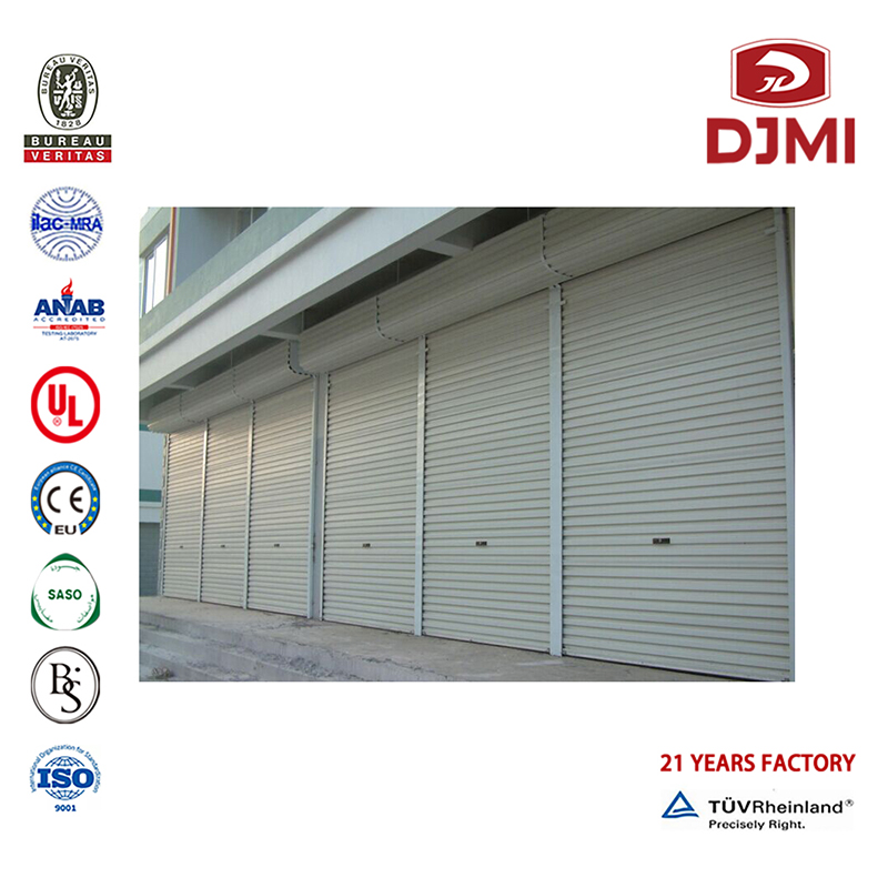 New Design Steel with Pu Overhead Garage Door Remote Roller Doors Brand New Cold Insulation Sectional Door Decorrative Doors Hot Selling Health Sectional Overnational Overhead 9X8 Garage Door