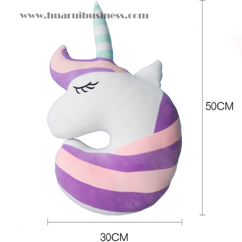 Μαξιλάρι μονόκερου λαιμού, κούκλα, γεμιστή κούκλα, μαξιλάρι