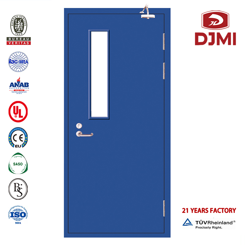 Πόρτες Intertek Europe Bs And En Approved Exit Hollow Metal Steel Double Fire Rated Door New Settings Flush Security Ul Steel Rated Fire Exit Door Chinese Factory Exit Metal Super Cold Rolled Fireproof Door In Good Quality Fire Rat...