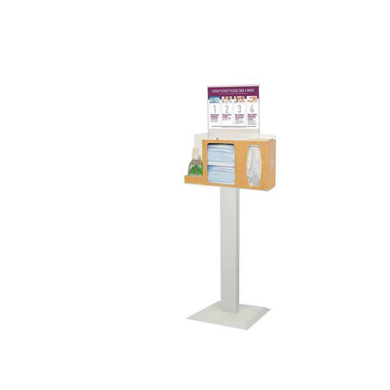 TMJ700 Good Quality Metal Supermarket Pop Deparable Pedestal Poster Stand