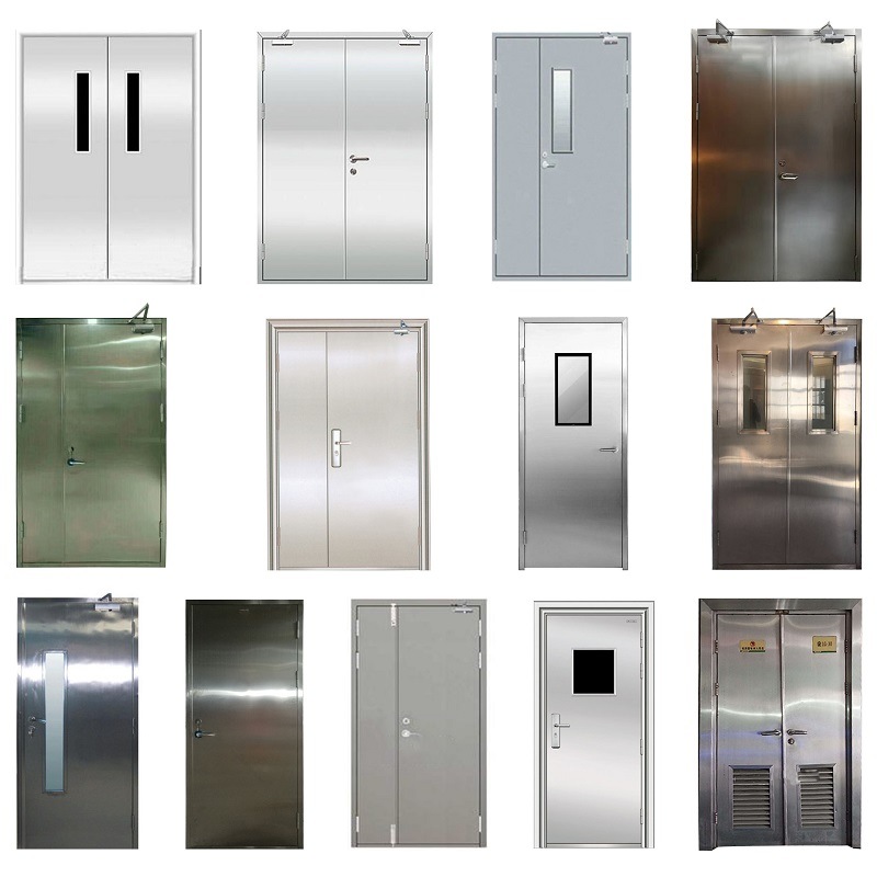 Στιλ Ντορς Multivational with Mosquito Net Residential Fire Doors Made in China Competitive Price Security Door for Foreign Market Professional Deparative Fire Doors Made in China 0.7/1.2Mm Steel Sheet Door