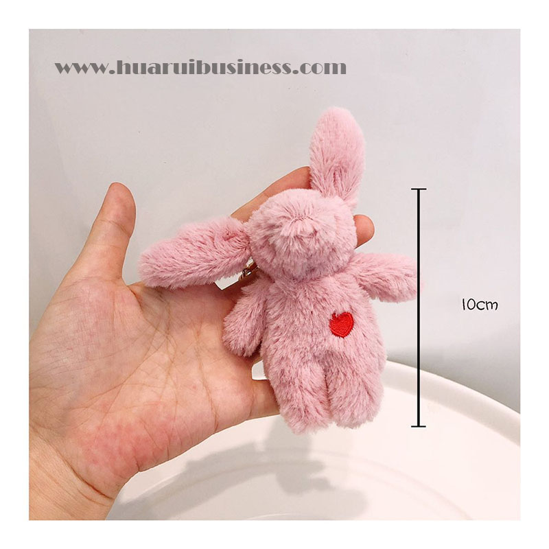 Παιχνίδι Plush κουνελιών/αλυσίδα κλειδιών/δακτύλιος κλειδιών/ανιχνευτής κλειδιών