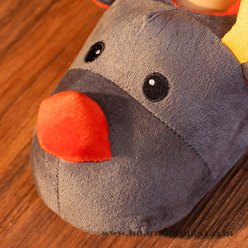 Εσωτερικές, ζεστές παντόφλες, τάρανδοι, πολική αρκούδα, παντόφλες με νύχια αρκούδας,