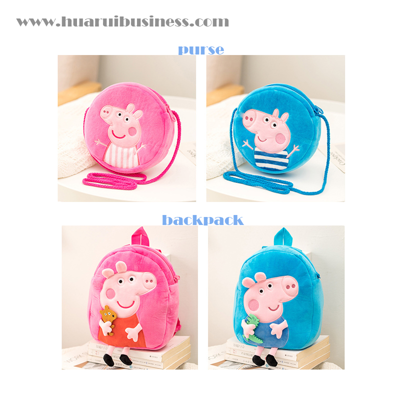 Page plush τσάντα, πορτοφόλι και σακίδιο