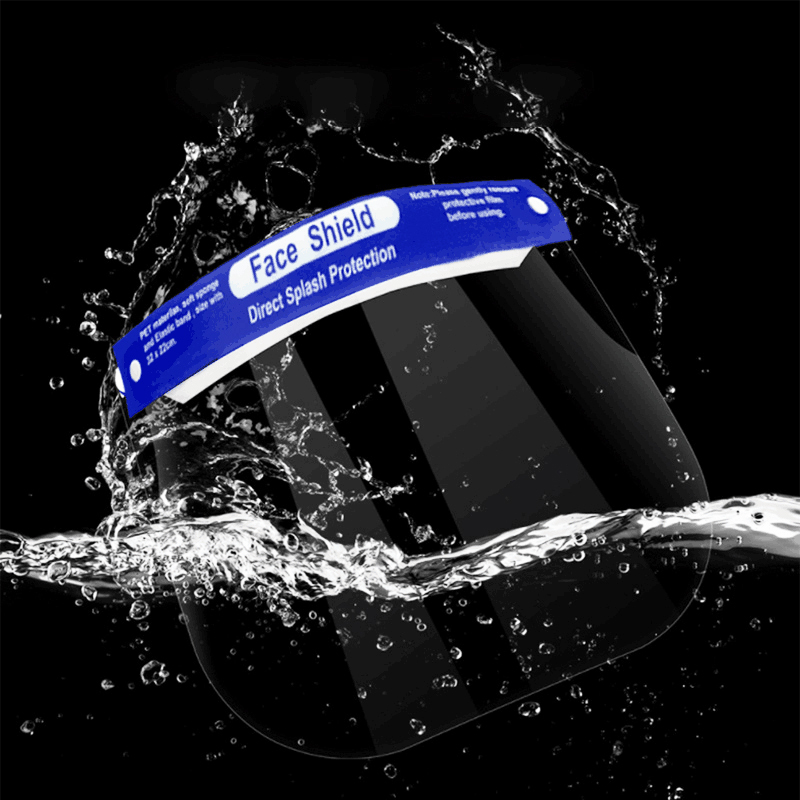 Προστατευτικές ασπίδες προστασίας του προσώπου του ΚΑΕ ODM EN166 με ρυθμιζόμενη ζώνη