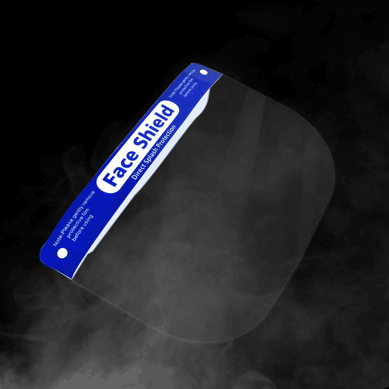 Προστατευτικές ασπίδες προστασίας του προσώπου του ΚΑΕ ODM EN166 με ρυθμιζόμενη ζώνη