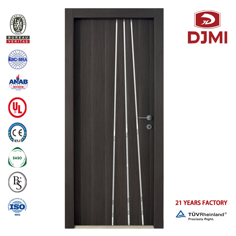 Φτηνές προ-κρεμαστές πόρτες απόδειξη στη Σαγκάη Εξωτερική πόρτα πυρκαγιάς με όραμα πίνακα Προσαρμοσμένη πόρτα Hamin Laminated Πόρτες Κ...
