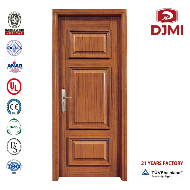 Φθηνό ξύλο με μεταλλικό σκελετό Swing Solid Wooden Fire Rated Door Chinese Factory Walnut Doors Kitchen Lamied Fired Firested Wood Door High Quality Doors Design Resistant Wood Soundable Fire Rated Wood Door