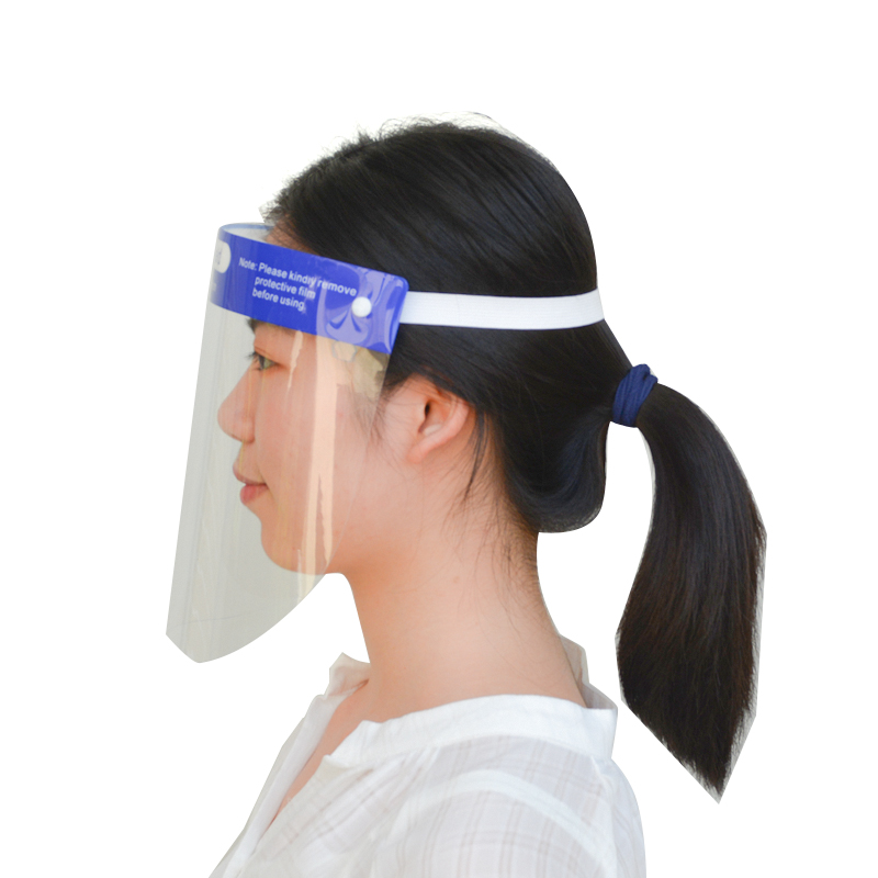 OEM προσαρμοσμένο Visor Adult Outdoor Sport Transparive Face Shield Clear Face Guard EN166